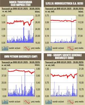 Creşteri semnificative pentru indici